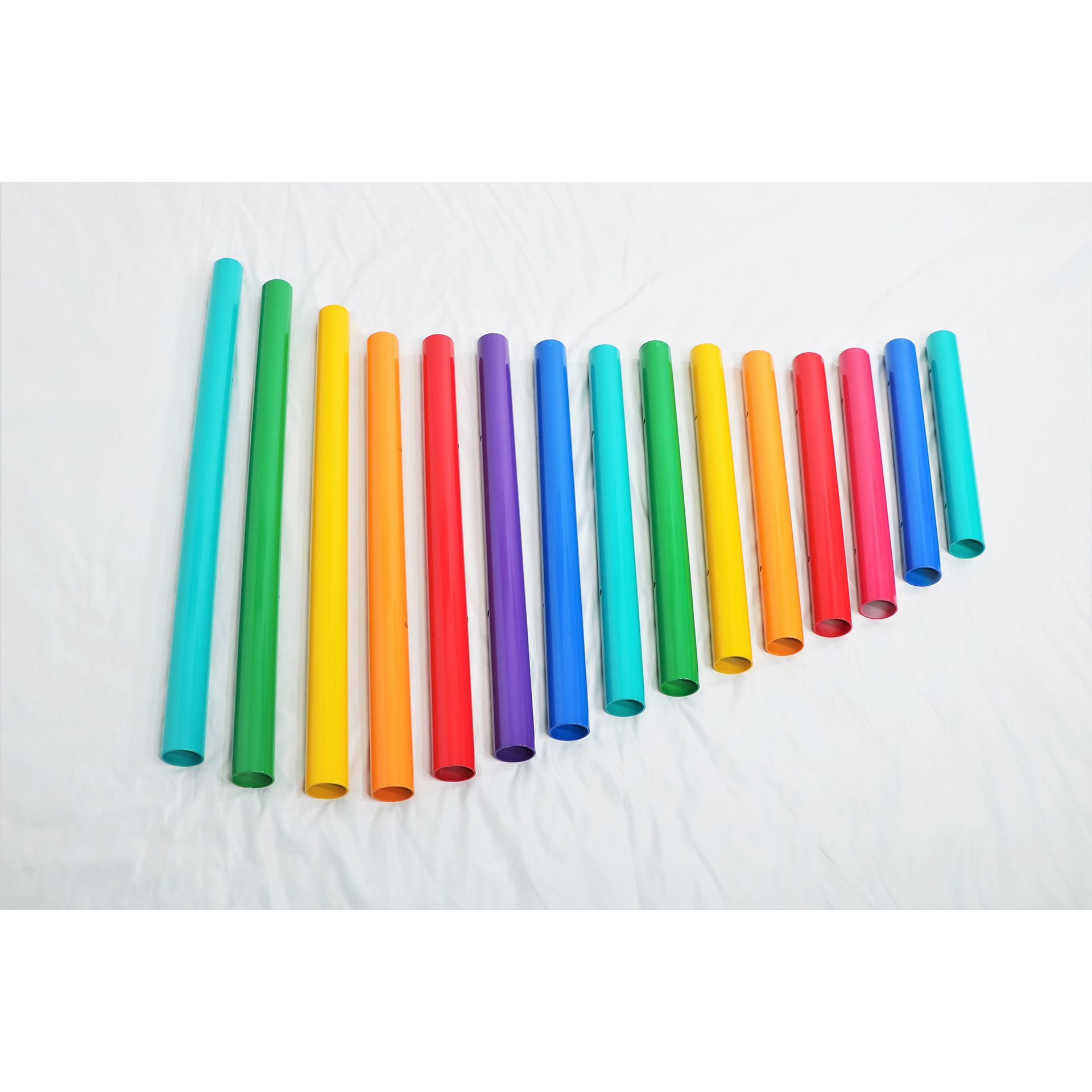 Commercial park colorful standard 15 Note Pipe Xylophone accessories