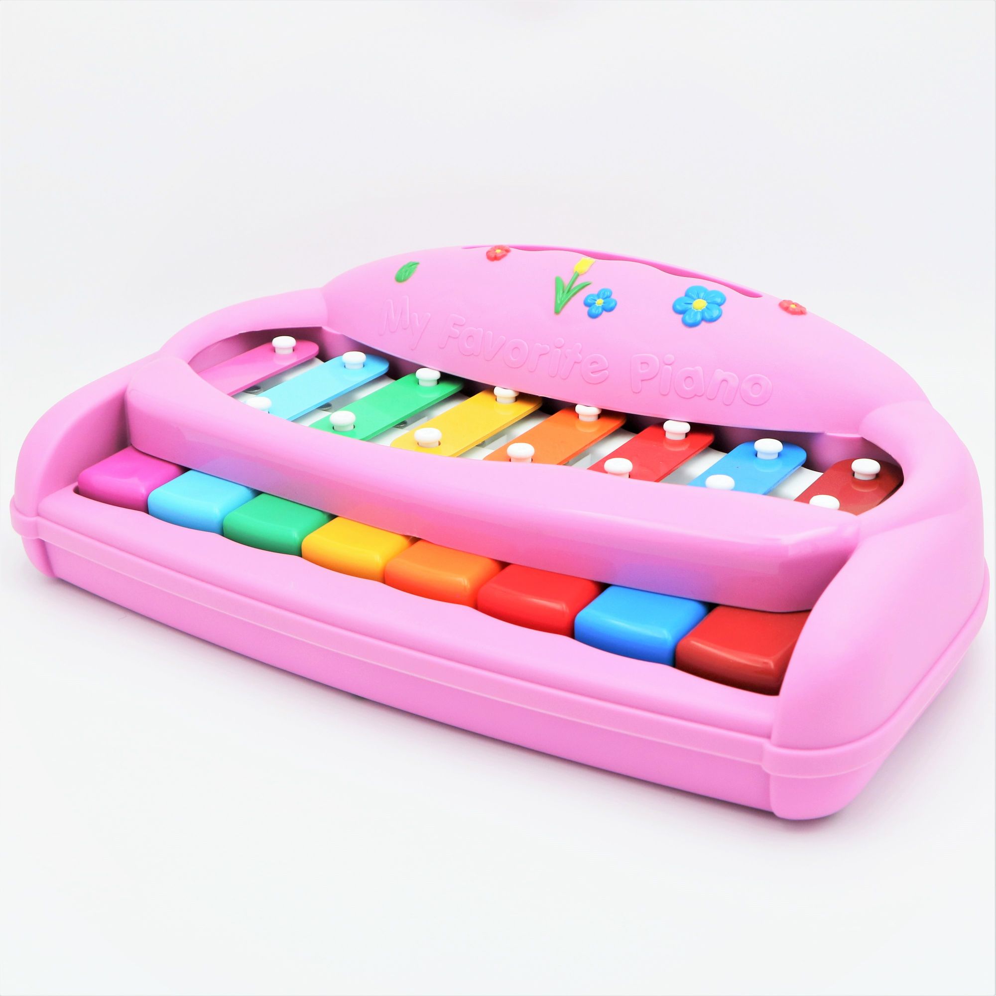 small 8 Note purple musical piano toy for children