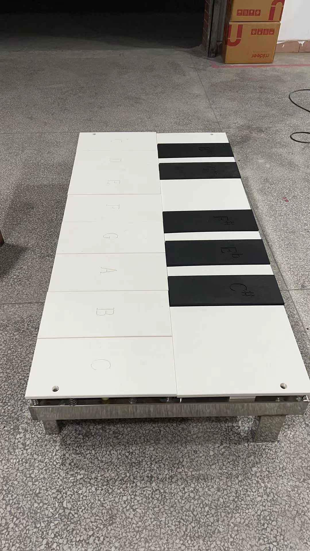 Playground piano toy