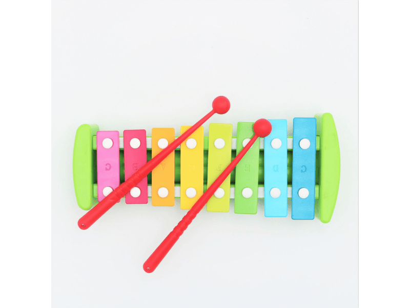 Baby Hand Knock Percussion children's small 8 Note piano toy