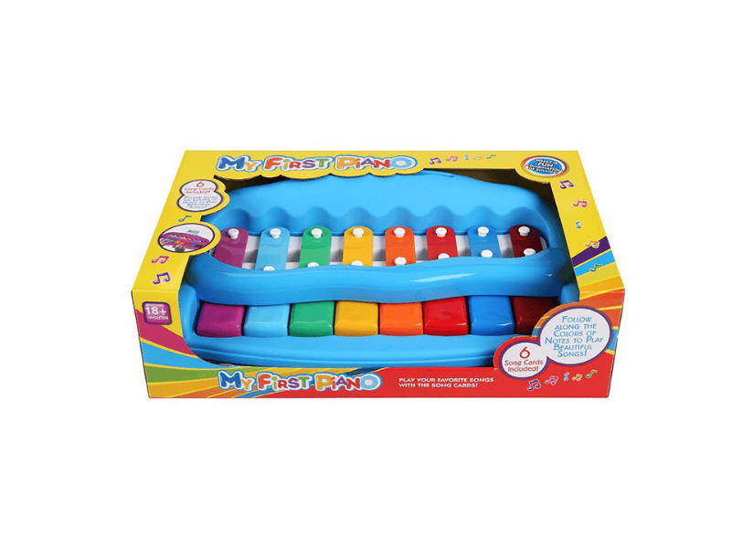 Sky & Ocean Infant Favorite Blue Musical Piano Toy