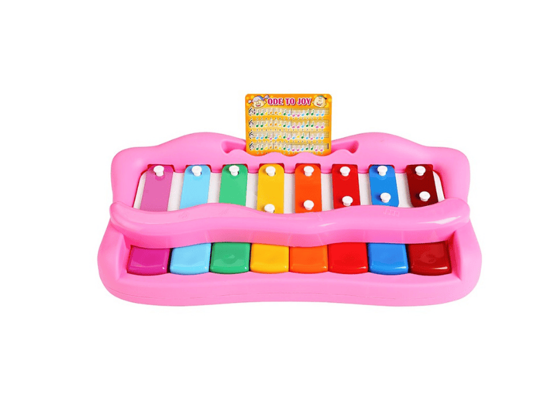 Purple star wave children's musical piano toys